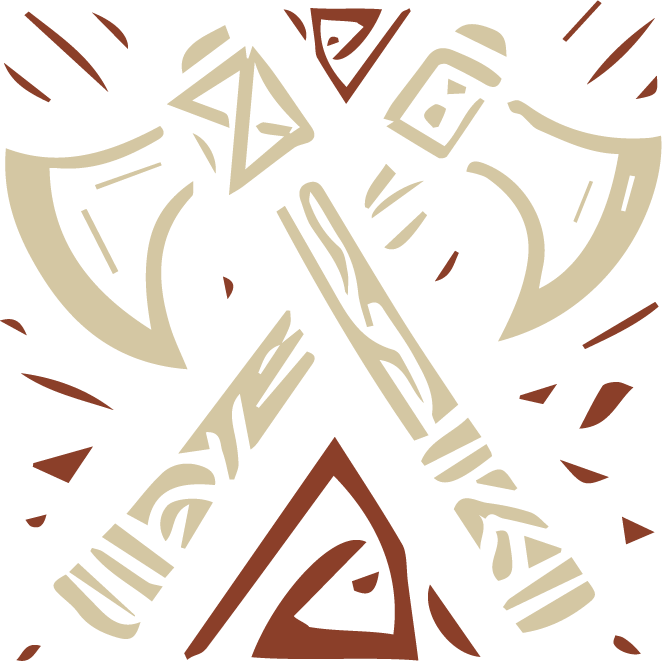 Dice face: axe2